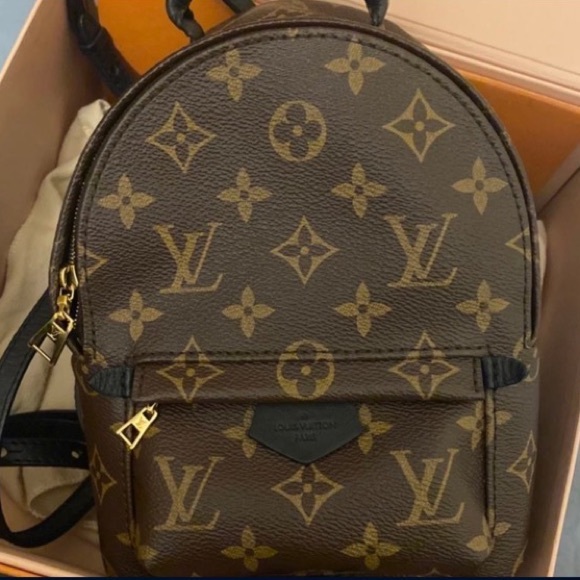 poshmark louis vuitton backpack